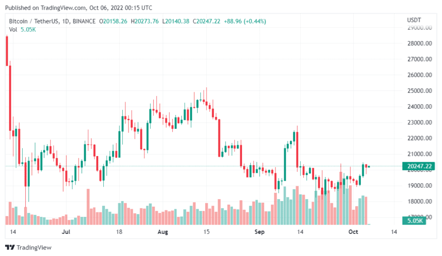 Bitcoin Blows The Highest Daily Candle Since Last 24 Days